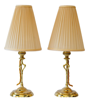 Art Deco Table Lamps, 1920s, Set of 2