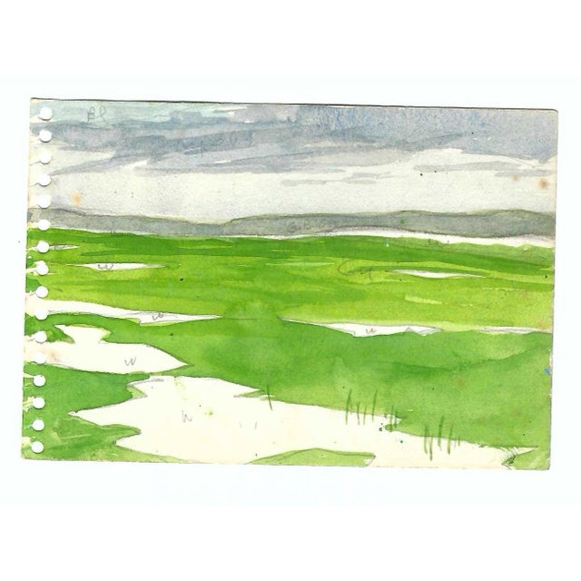 Traditional 1970s Robert Angeloch Landscape Diptych - Set of Two For Sale - Image 3 of 5