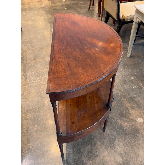 19th Century Demi Lune Console For Sale - Image 10 of 12