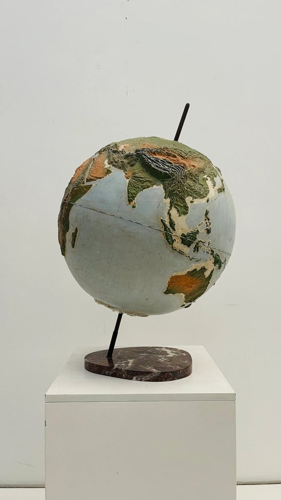 Globe by Jacques Adnet, 1950s | Chairish