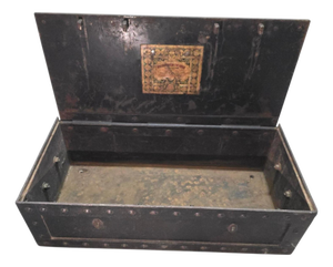 German Carriage Safe in Wrought Iron, 1890