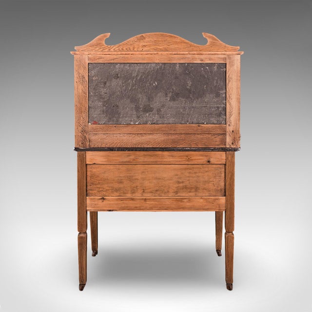 1900 - 1909 Antique Washstand, English, Pine, Dressing Table, Country House, Edwardian, 1910 For Sale - Image 5 of 11