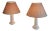 Ceramic Lamps, circa 1970 - A Pair For Sale