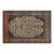 Authentic 19th Century Persian Tabriz Floral Handwoven Wool Rug For Sale