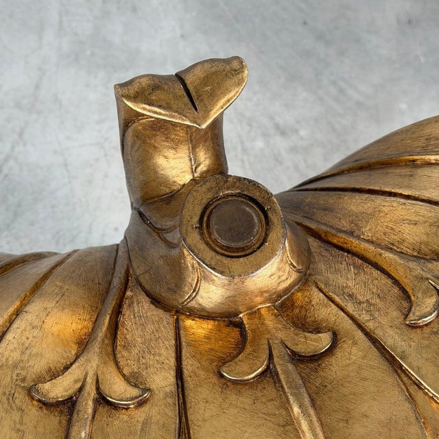 Art Deco Console Table in Hand-Carved Giltwood and Marble by Pierluigi Colli, 1930 For Sale - Image 13 of 18