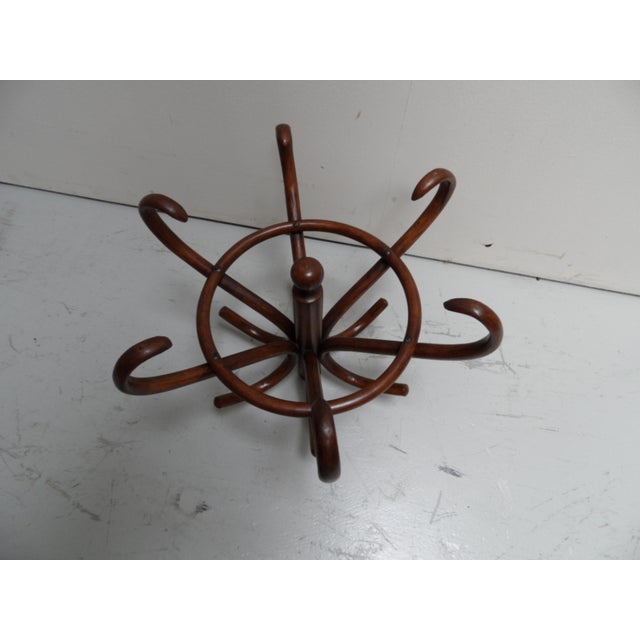 Vintage Standing Coat Rack from Thonet, 1920s For Sale - Image 9 of 12