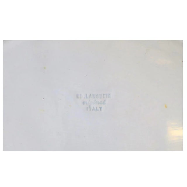 Vintage Designer Italian Lobster Plates With Forks From Sweden - Set of 6 For Sale - Image 11 of 13