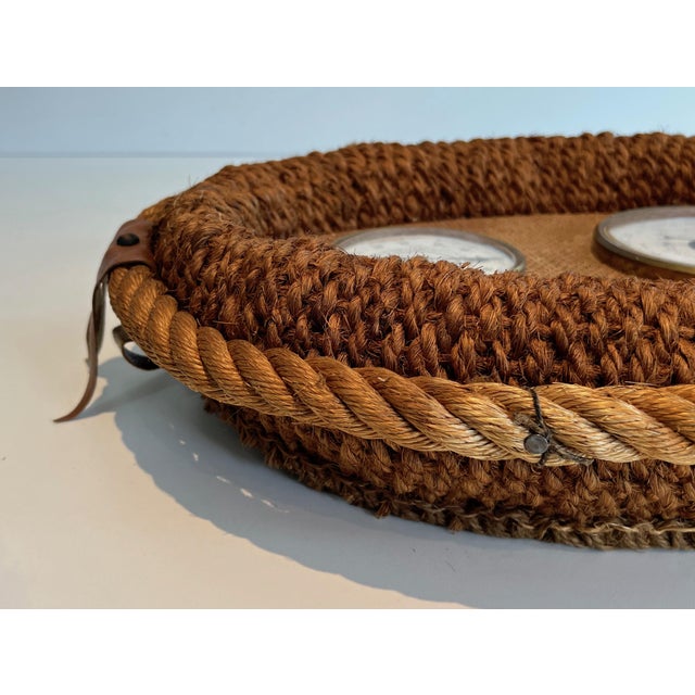 Rope Barometer. French Work by Adrien Audoux and Frida Minet. Circa 1950 For Sale - Image 11 of 12