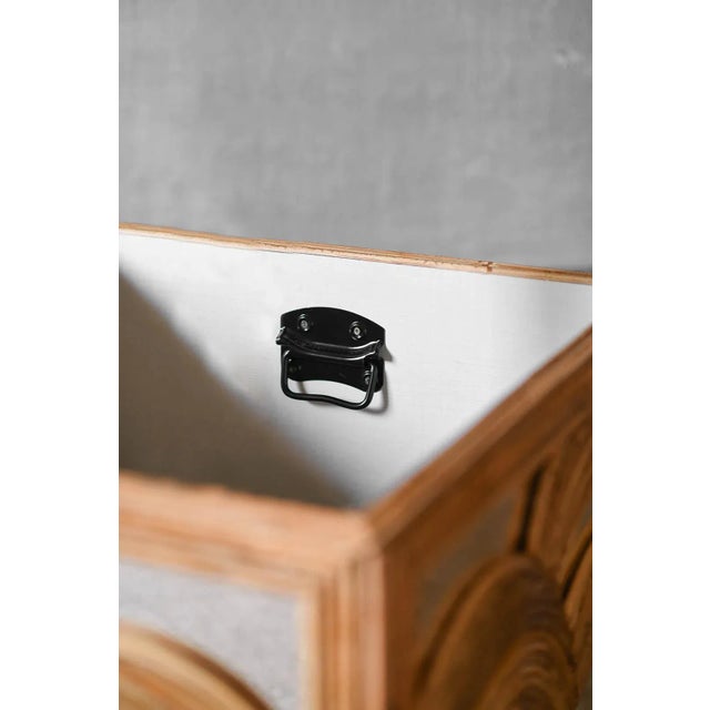 1970s Planter with Palms & Invisible Wheels from Vivai Del Sud, 1970 For Sale - Image 5 of 7