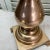 Brass Bulb Shape Brass Candlesticks - a Pair For Sale - Image 8 of 9
