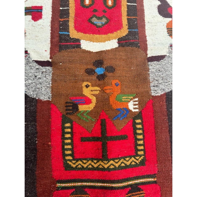 Vintage Equator Tapestry, 1970s For Sale - Image 9 of 17