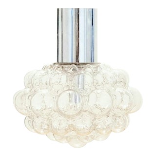 Large Mid-Century Bubble Glass Pendant Light by Helena Tynell for Limburg, Germany, 1960s/1970s For Sale