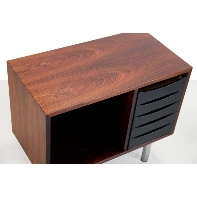 Danish Rosewood Record Player Cabinet, 1960s For Sale - Image 4 of 5