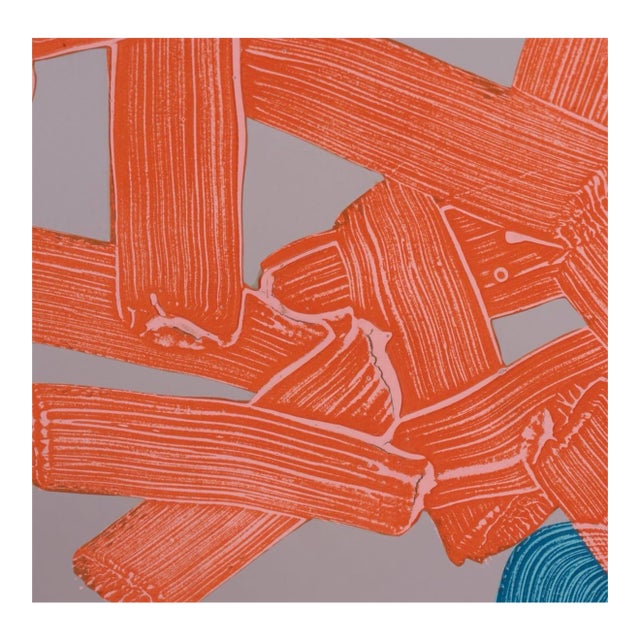 Untitled Charles Emery Powell Acrylic and Lacquer on Canvas, 1981 For Sale
