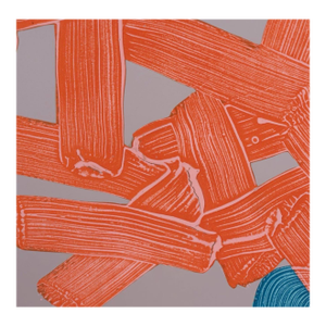 Untitled Charles Emery Powell Acrylic and Lacquer on Canvas, 1981