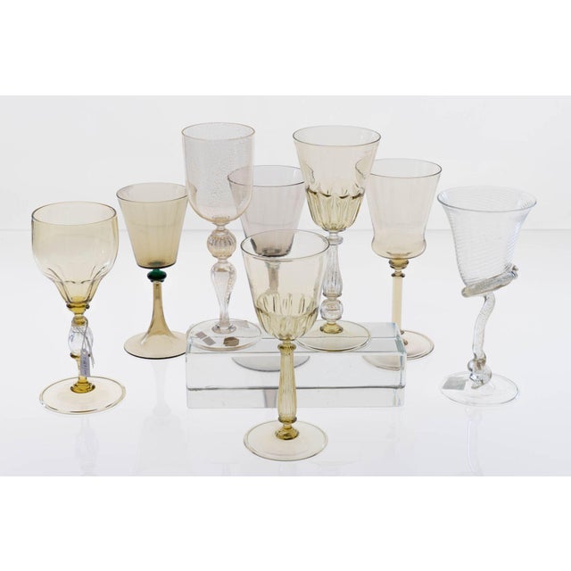 Glasses by Cenedese, Set of 8 For Sale - Image 18 of 18