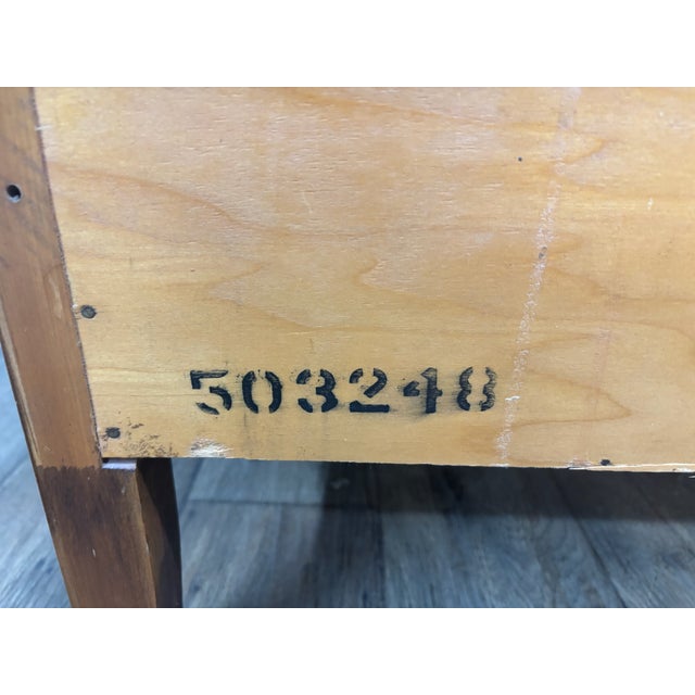 Vintage Mt Airy French Provincial Louis XV Crotch Walnut Buffet Server Sideboard For Sale - Image 18 of 18