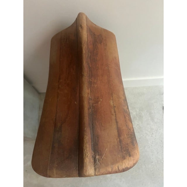 Rustic Vintage Saddle Stand For Sale - Image 3 of 6