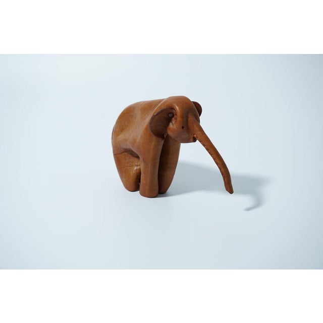 Mid-Century Modern Leather Elephant from Deru, 1960s For Sale - Image 12 of 14