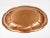 Vintage 1960s Coppercraft Guild Taunton Mass Oval Pedestal Copper Dishes - Set of 3 For Sale - Image 4 of 13