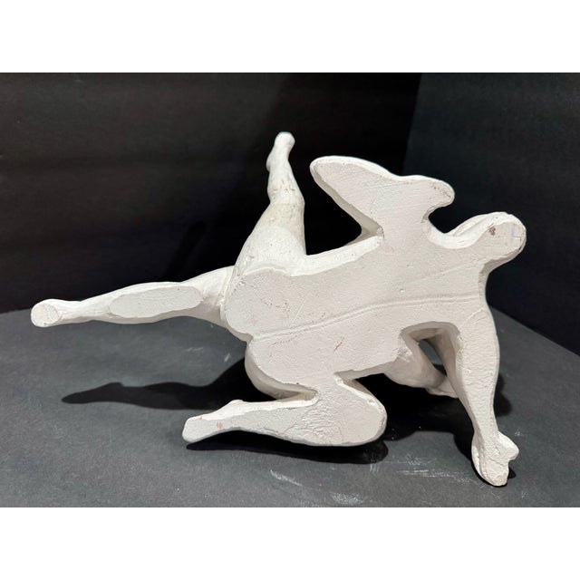 Sculpture Materials 1960s Larry Mohr Plaster Erotic Couple Sculpture Signed From Artist Estate For Sale - Image 7 of 8