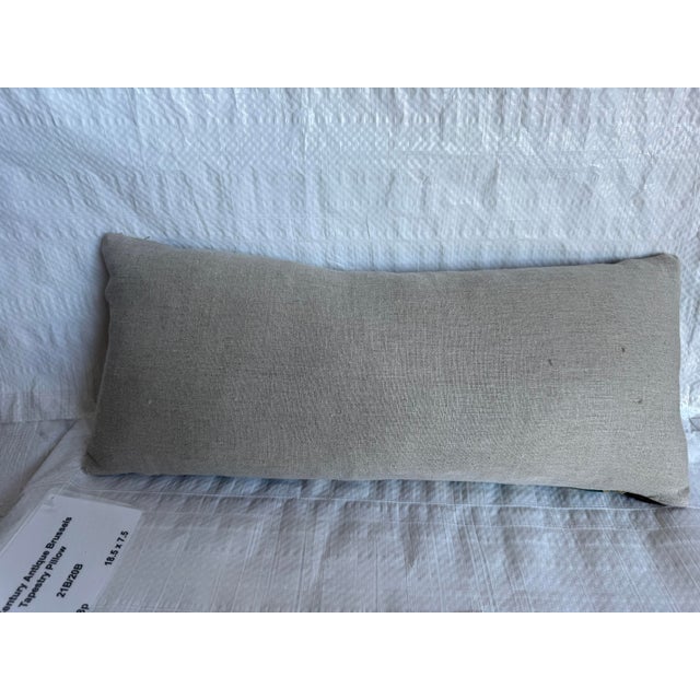 16th Century 16th Century Antique Brussels Fruit Tapestry Pillow For Sale - Image 5 of 5