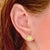 Traditional Diamond Sapphire Earrings 14k Gold Stud 1.74 TCW Certified For Sale - Image 3 of 8