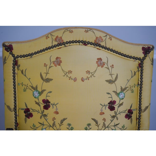 1980s Pair of Century Louis XV Style Giltwood Armchairs For Sale - Image 5 of 18
