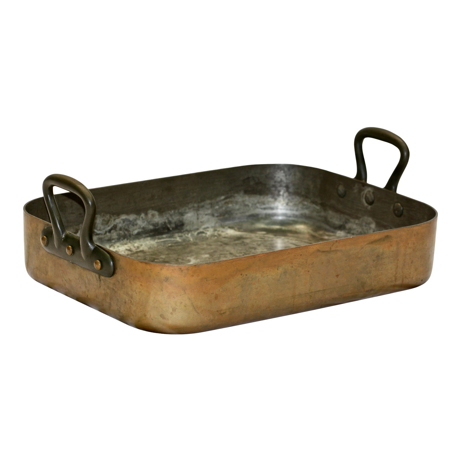 French Copper Roasting Pan Chairish