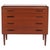 Danish Teak Dresser with Hidden Vanity and Mirror, 1960s For Sale - Image 10 of 10
