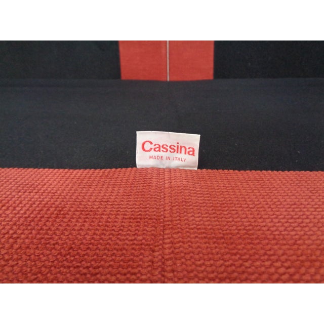 Vintage Two-Seater Palmaria Sofa by Vico Magistretti for Cassina, 1980s For Sale - Image 13 of 16