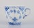 1960s Blue Fluted Full Lace Coffee Cups with Saucers from Royal Copenhagen, 1960s, Set of 16 For Sale - Image 5 of 9