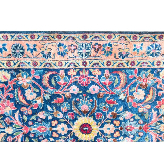 Early 20th Century Persian Kashan Rug For Sale - Image 9 of 15