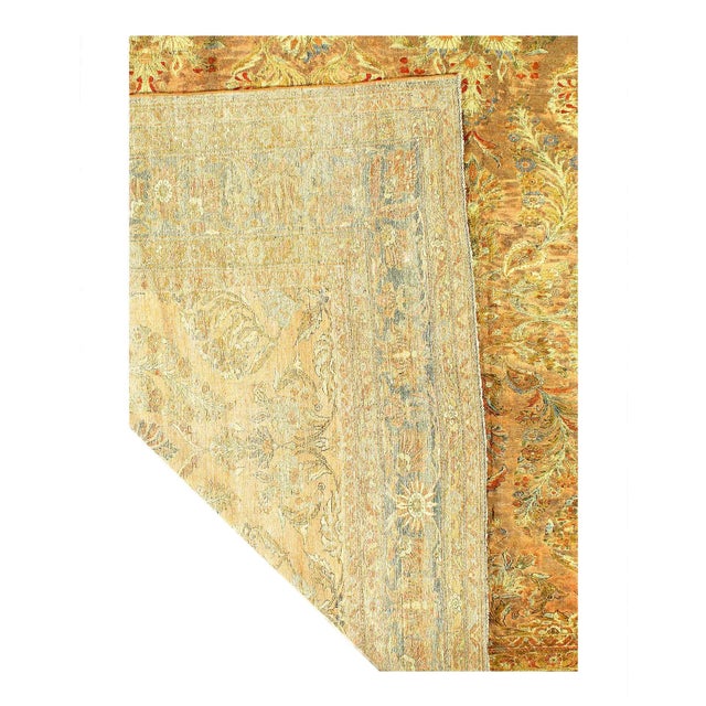 Early 20th Century Antique Persian Lilian Rug - 12′6″ × 19′8″ For Sale In Washington DC - Image 6 of 12