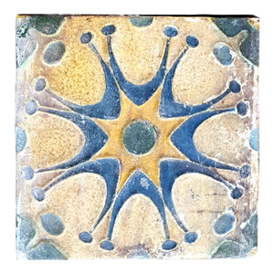 1920s Reclaimed Early California Decorative Tile