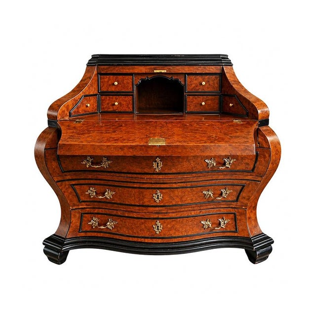 Baroque Burl Wood Dresser For Sale - Image 6 of 7