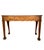 Chippendale Revival Mahogany Three-Drawer Console Table, English, Circa 1880 For Sale - Image 6 of 10