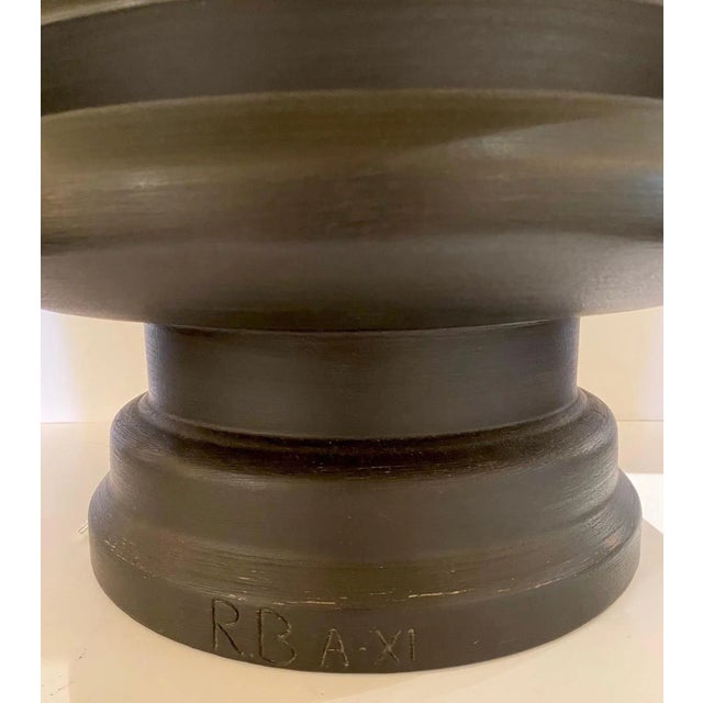 Mid-Century Modern La Testa Terracotta Sculpture by Renato Bertelli, Unknown For Sale - Image 3 of 5