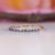 Blue Sapphire Band Ring in Solid 14k Gold - Classic Sapphire Gemstone Band, Size 6.75 For Sale - Image 9 of 9
