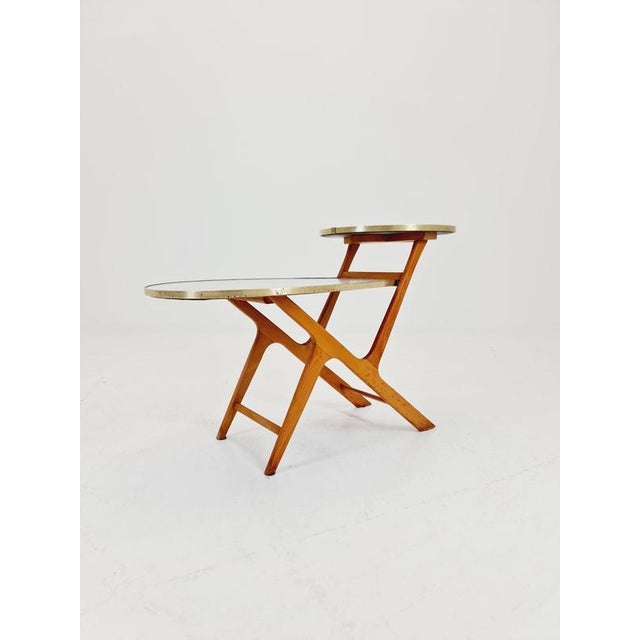 Large Mid-Century Minimalist German Plant Stand from Opal, 1950s For Sale - Image 15 of 17