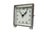 Silver Vintage German Clock from Thiel, 1930s For Sale - Image 8 of 9