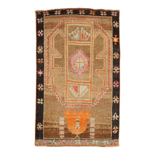 Turkish Kars Prayer Scatter Rug rug no.j3930 For Sale