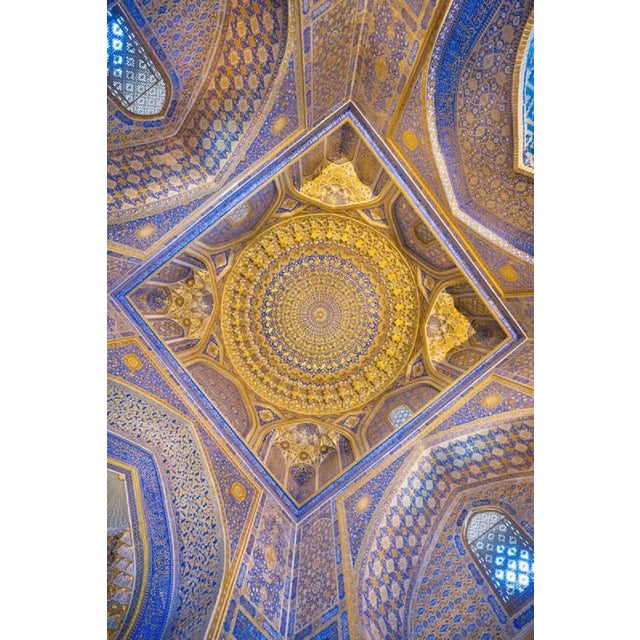 Marc Dozier, Tilla-Kari Madrasah in Samarkand, Photographic Paper, in Flawless conditions. Designed from 2000 This piece...