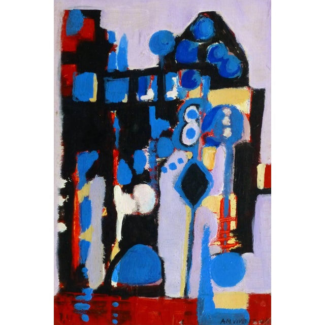 Am Vivent, Abstract Painting For Sale - Image 4 of 4