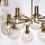 Mid-Century Modernist 8-Globe Polished Brass Chandelier by Hans Agne Jakobsson For Sale - Image 12 of 12