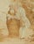 French Antique Circa 1880 French Aubusson Tapestry 2'8 X 4'1 For Sale - Image 3 of 8