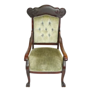 Mid 20th Century Queen Anne Arm Chair