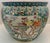 Chinese Famille Verte Style Porcelain Fish Bowl Jardinière Phoenix & Lotus, 20th For Sale - Image 4 of 18