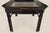 Wood Vintage Baker Furniture Faux Bamboo With Fretwork Asian Chinoiserie Tray Table For Sale - Image 7 of 10