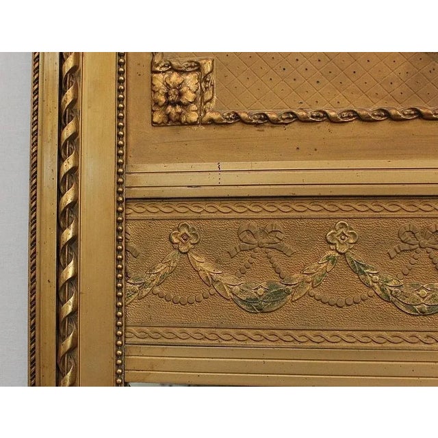 Louis XVI Style Pier Mirror, 1900s For Sale - Image 12 of 18